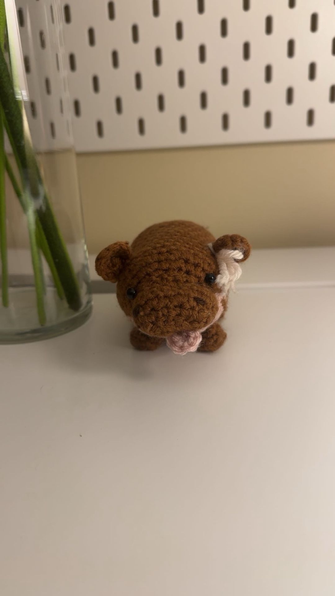 HANDMADE Crochet Hippo Plush
