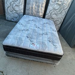 🟦full Size Mattress Pillow Top 12" Thick