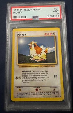 1999 original set Pidgey