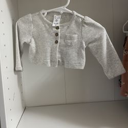 Grey Babygirl Sweater 