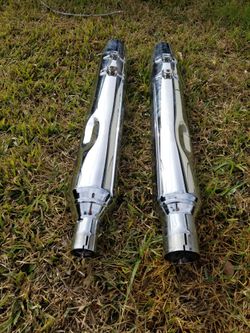 Harley Davidson Exhaust tips For Touring Models OEM 2021