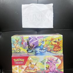 Pokemon Pokémon Prismatic Evolutions Mini Tin sealed Display - SV: Prismatic Evolutions