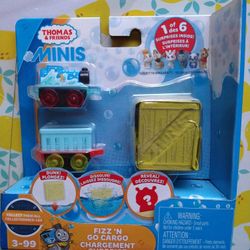 New Thomas The Train Fizz N Go Cargo Chargement Surprise 