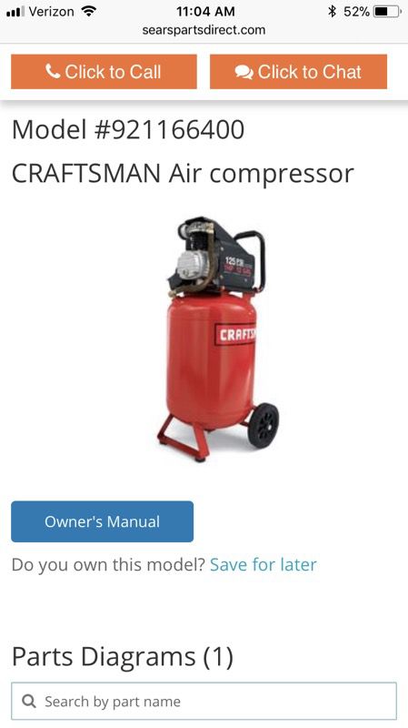 12 gallon oil lubed air compressor
