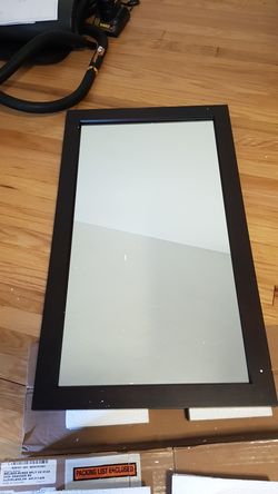 Wooden Framed Mirror