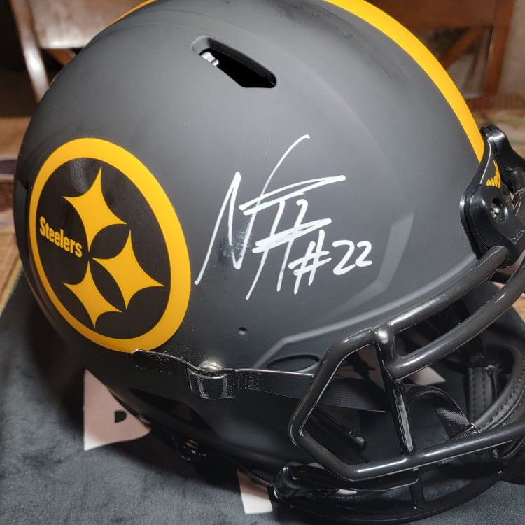Steelers Autograph Helmet Full Size Replica Fanatics Certified