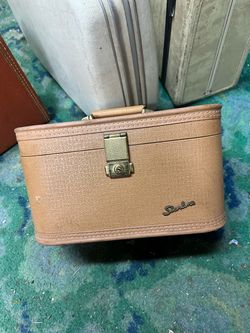 Starline Vintage Train Case Cosmetic Bag