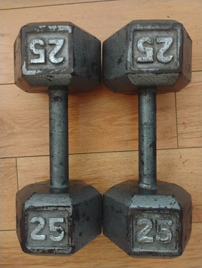 Dumbbells (25lbs)