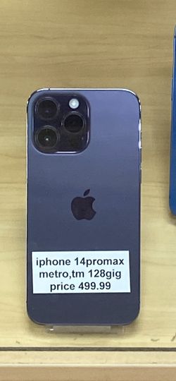IPHONE 14 PRO MAX 128 GB T-MOBILE OR METRO