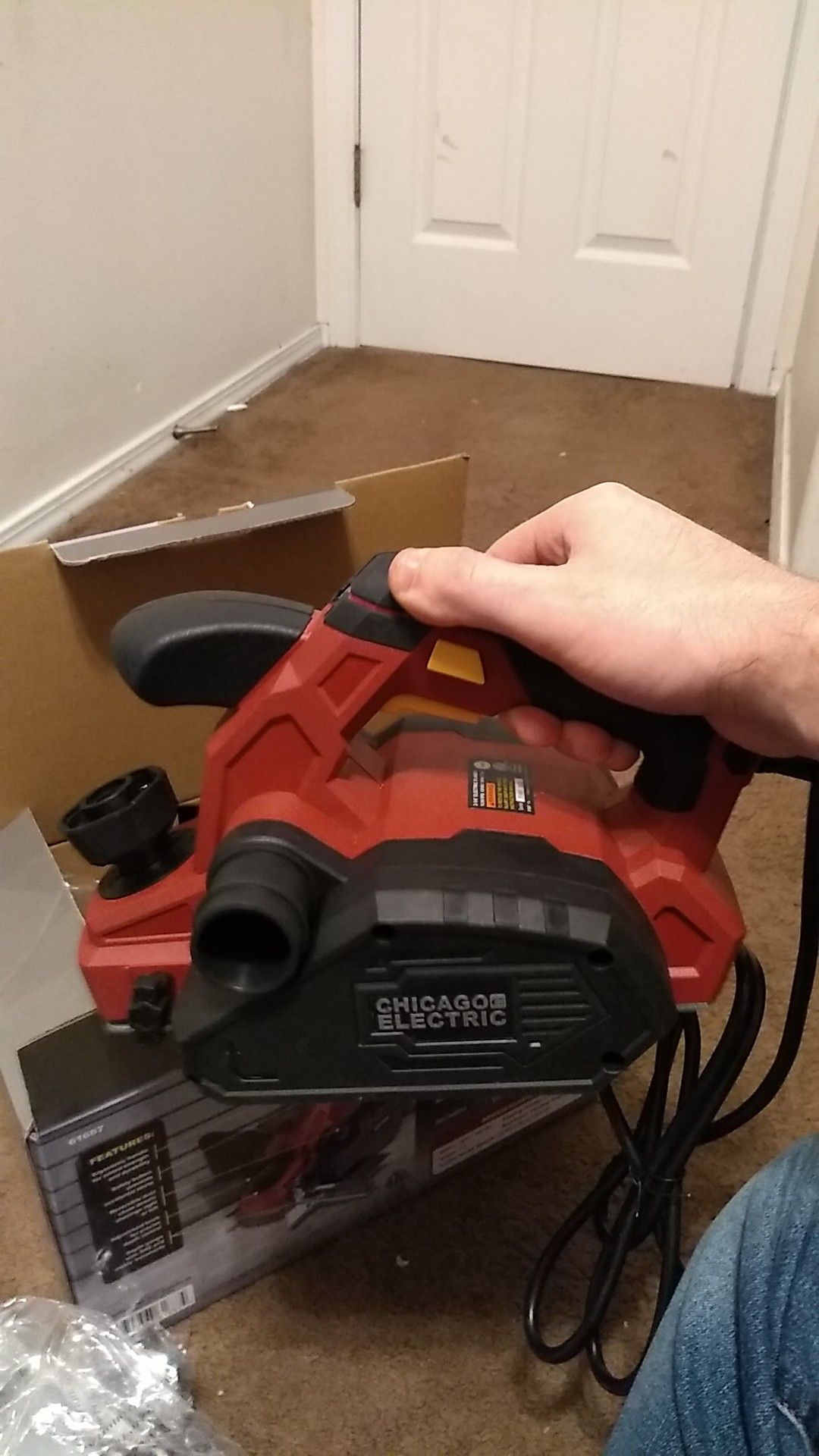 Chicago Electric Power Tool Electric Planer