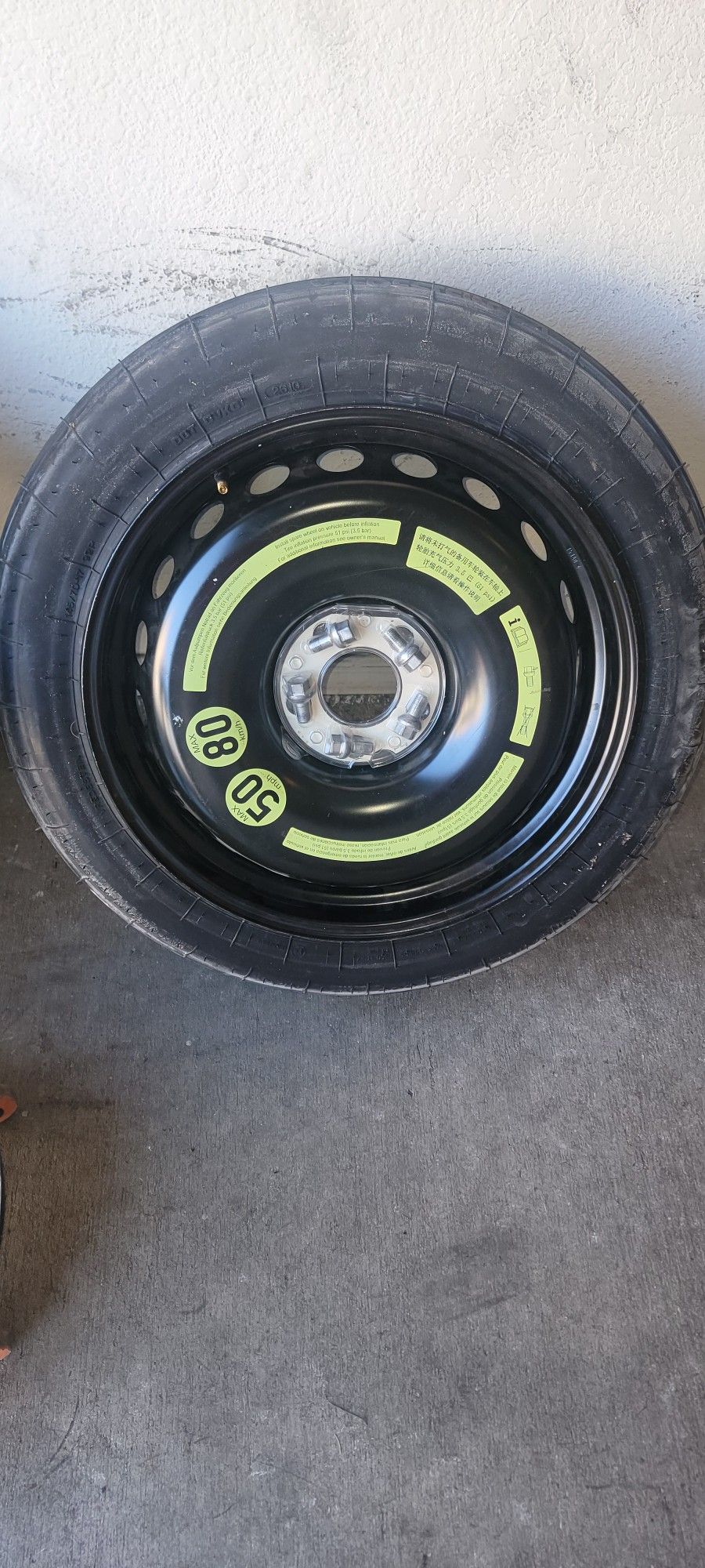 MERCEDES COLLAPSIBLE SPARE