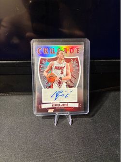 Nikola Jovic Crusade Silver Autograph