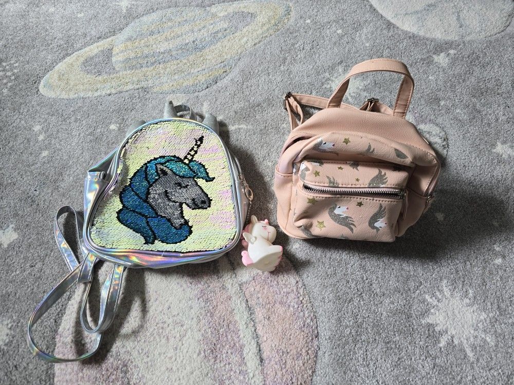 Mini Unicorn Backpacks