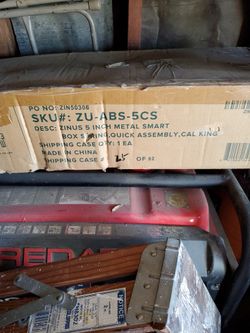 Cal King Box Spring Quick Assemble