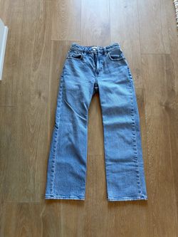 Abercrombie & Fitch Light Blue Bootcut Jeans, 23 extra short