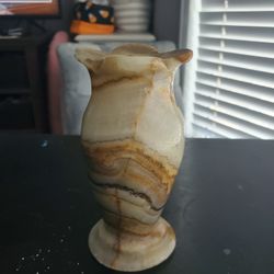 Vintage Onyx Vase