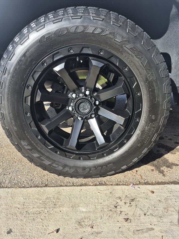 20 Inch American Outlaw Rims and Tires