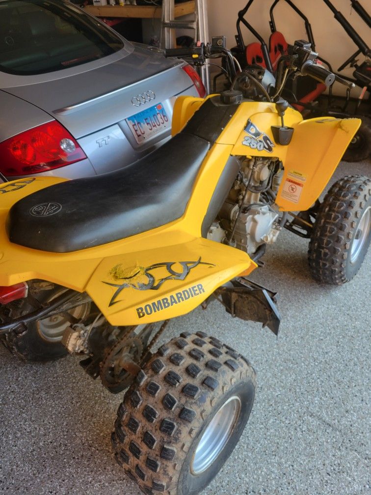 can am bombardier 250