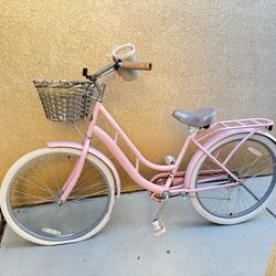 Pink bicycle