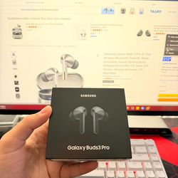 Samsung Galaxy Buds3 Pro – Silver – Brand New & Sealed