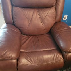 Leather Recliner 