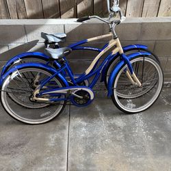 Two Beach Cruisers with Hitch Rack $150