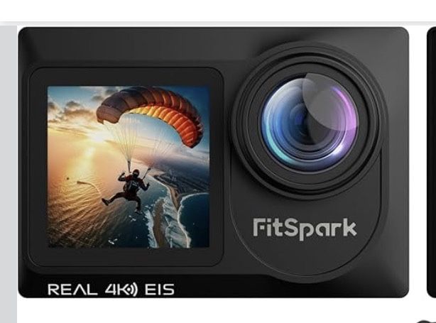 FitSpark Eagle i15 Pro Max Real 4k Dual Touch Screen Action Video Camera
