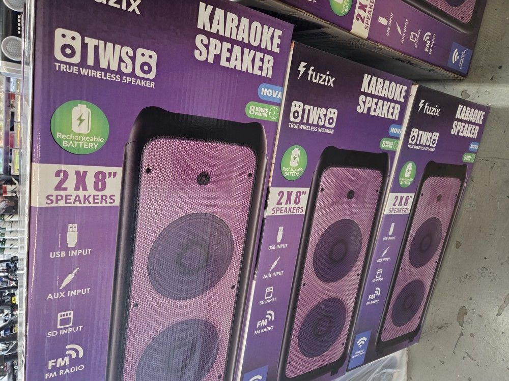 Bluetooth Speaker  With 2 Wireless Microphone π€ π€