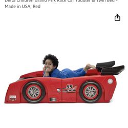 Race Car Toddler/ Twin Bed