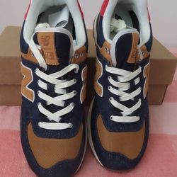 New Balance X Levi’s 574 Sneaker denim suede 8.5