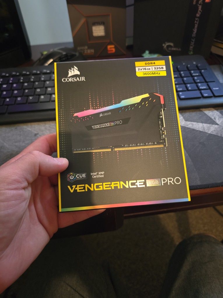 Brand New Corsair Vengeance RGB Pro 32gb Kit Ddr4 3600mhz