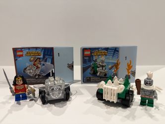 LEGO Marvel/DC Super Heroes 76070 Mighty Micros: Wonder Woman vs. Doomsday — COMPLETE & RETIRED