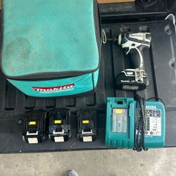 Makita 18v Impact Drill Set, Lightly Used