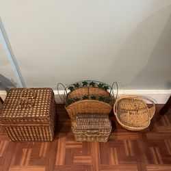 Vintage Wicker Baskets
