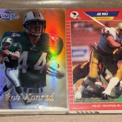 Mystery 50x Count Of Football Cards (Range From 60’s-Present Day)