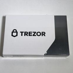 NEW! Trezor Model T Crypto hardware wallet