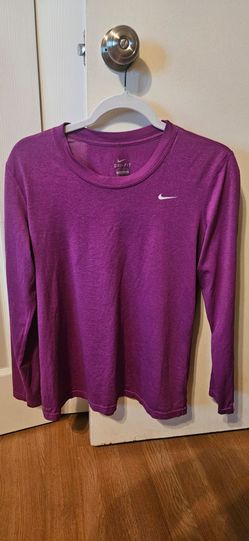 Nike active wear long sleeve shirt large
