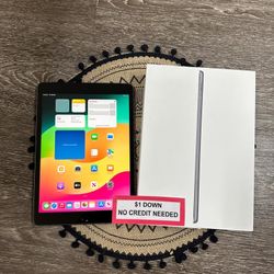 Apple IPad 9th Gen Tablet - Pay $1 today and pay the rest later -
