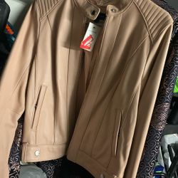 Nordstrom ladies, XS leather jacket