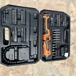 Enertwist Cordless Screwdriver Set New 