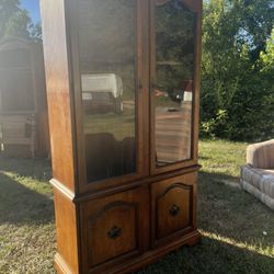 Mid Century China Cabinet 