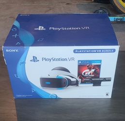 PS4 VR headset and accessories