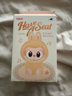 Pop Mart The Monsters (Labubu) Have A Seat Vinyl Plush