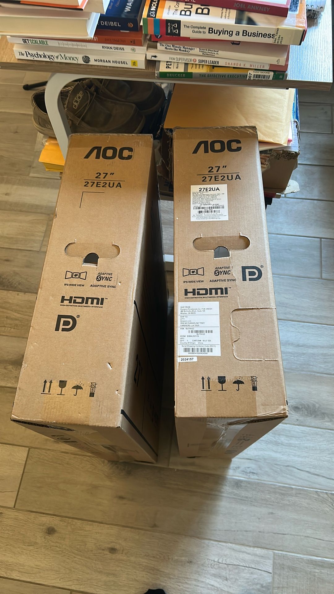 Brand New Unopened Aoc 27 Inch Monitors