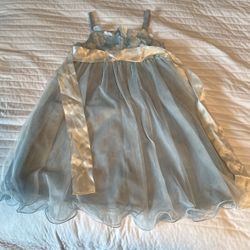 Blue Dress Girl 6 Years
