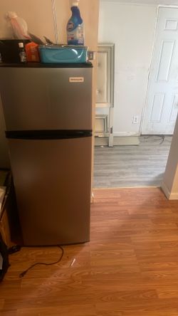 Mini fridge griddle queen headboard