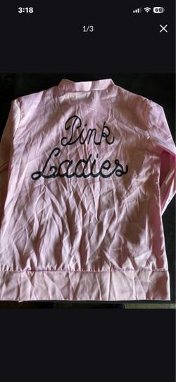 Grease Pink Ladies Jacket Adult Size Small