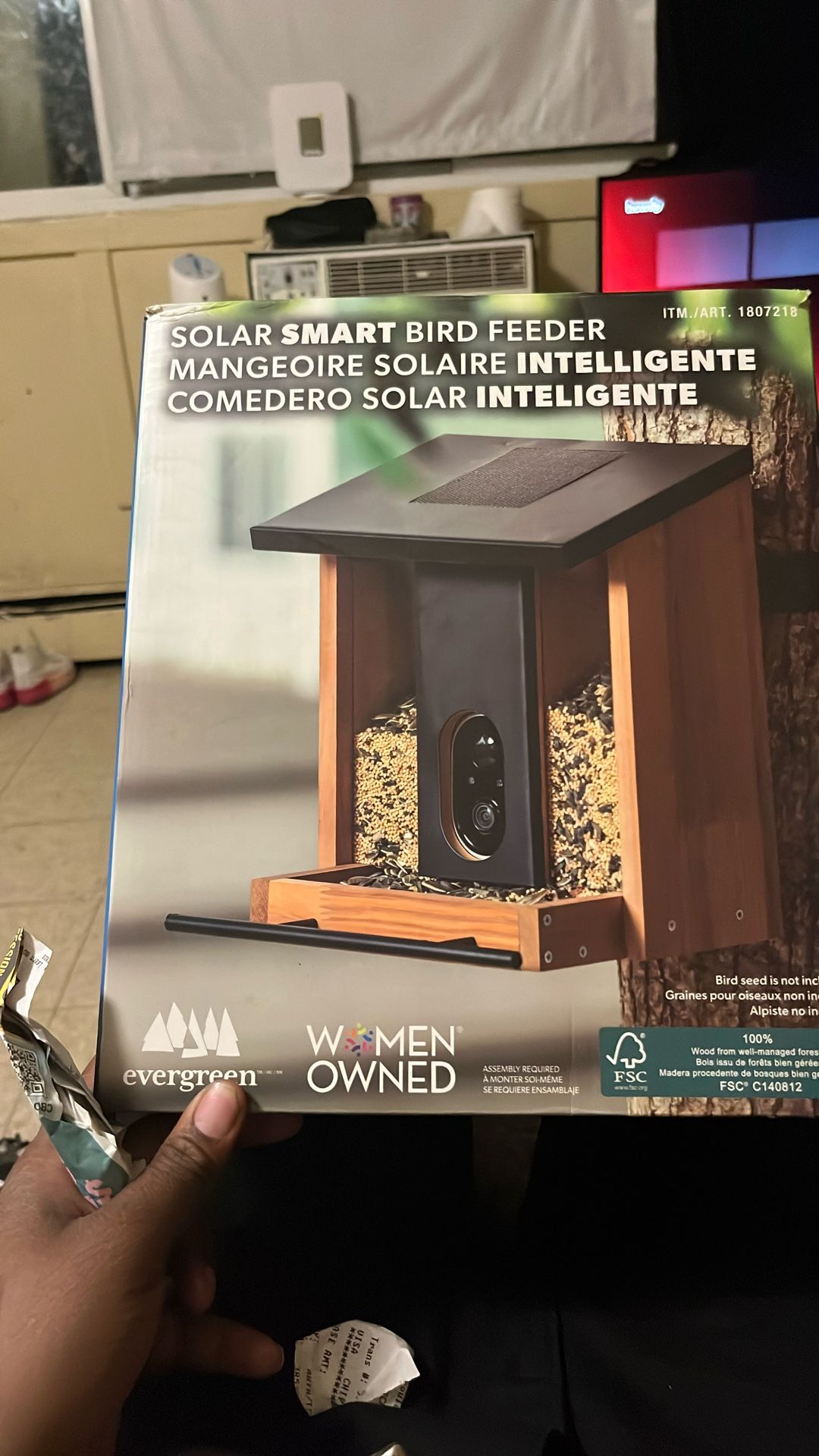Solar Smart Bird Feeder