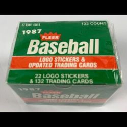 1987 Fleer Update Set
