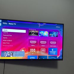 42 Inch TCL Roku TV
